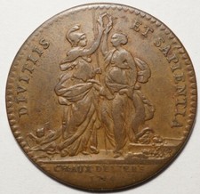 LOUIS XV : JETON CHAMBRE AUX