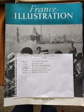 Journaux France illustration année 1946