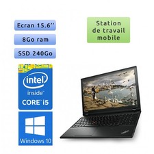 Occasion - Lenovo ThinkPad L540 - Windows 10 - i5 8Go 240Go SSD - 15.6 - Ordinat