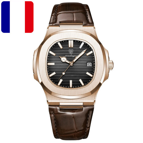 Montre homme poedagar carrée - montre,