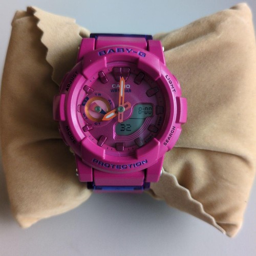 Montre numérique rose casio - numérique,