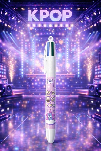 Stylo bille couleurs - couleurs, kpop