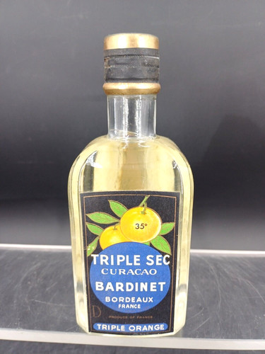 Ancienne bouteille triple sec - bouteille,