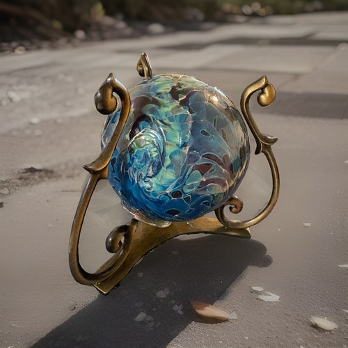 Pyromania art glass - pyromania, orb