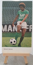 Carte football 1976 1977 ASSE Joueur GERARD JANVION maillot Manufrance ancien