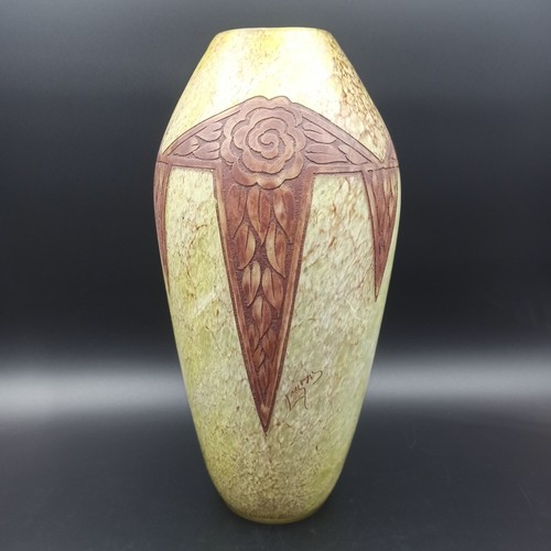 Grand vase legras - grand, art