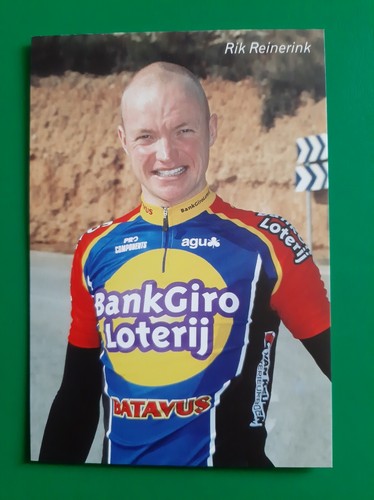 Cyclisme carte cycliste rik - cycliste,