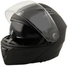 Casque Modulaire MPH Raptor Homologué P/J Noir Mat Double Visière