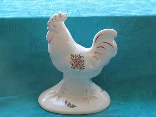 Rare coq faïence - rare, en