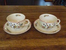 duo tasses chocolat + sous tasse Villeroy et Boch modèle Phoenix