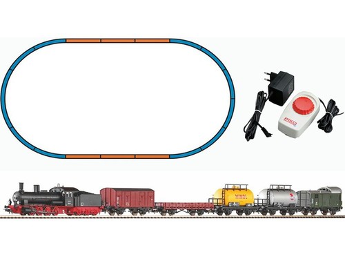Piko coffret départ train - de,
