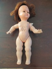 POUPEE ANCIENNE GEGE DES ANNEES 60 DANS L ETAT ANCIENNEMENT PARLANTE DIM 39 CM 