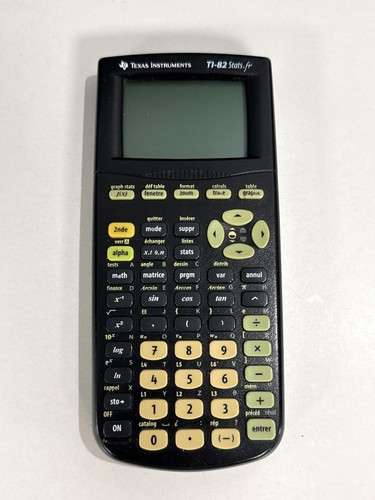 Calculatrice ti82 stats - calculatrice,