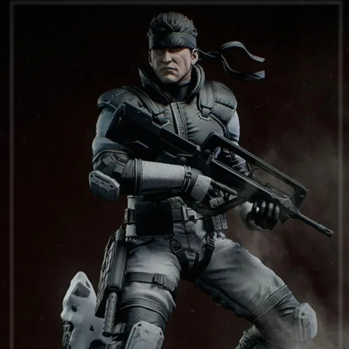 Figurine solid snake - solid, a