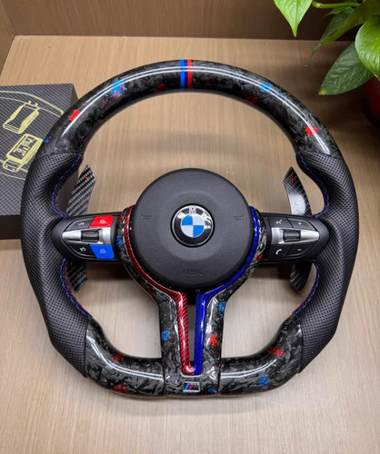 Volant sport bmw fibre - sport,