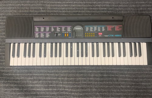 Casio ctk 480 - 61, full-size