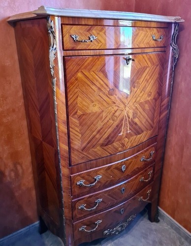 Secrétaire style louis xv - secrétaire,