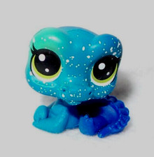 LITTLEST PETSHOP LPS #3-11 HASBRO BABY BEBE CROCODILE GALAXIE GATOR BLEU
