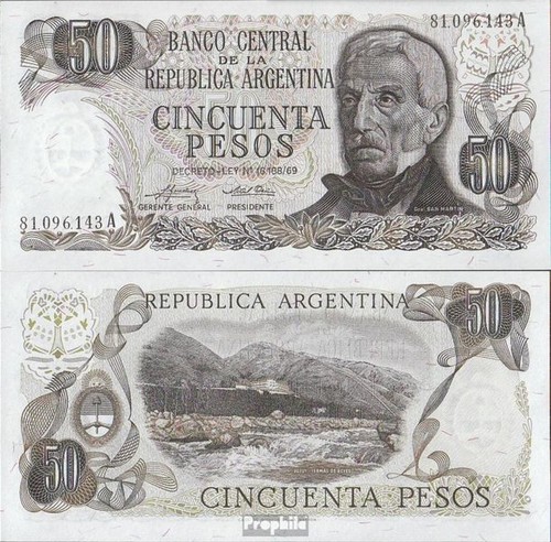 Argentine pick 296 neuf - 296,