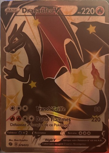 Carte pokémon dracaufeu - carte,