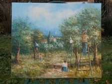 Grand tableau peinture Huile
