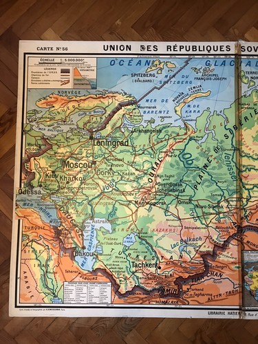Partie une carte scolaire - d’une,