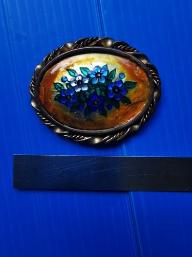 Ancienne broche emaux art g - ancienne,