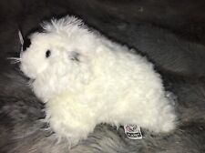 B # Peluche phoque blanc NATURE PLANET  27 Cm