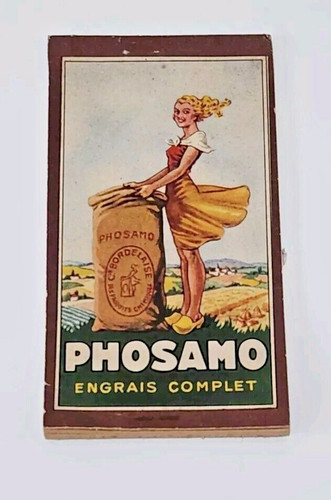 Ancien carnet phosamo - ancien, engrais