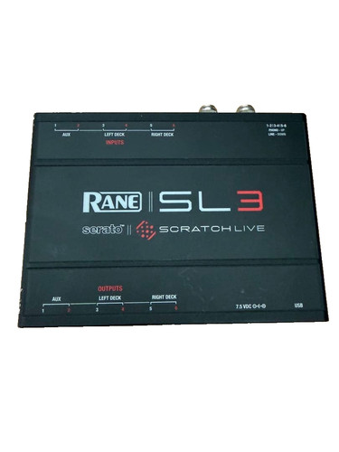 Interface audio live - audio, rane