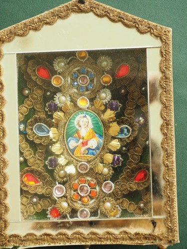 Boite reliquaire ancien - boite,