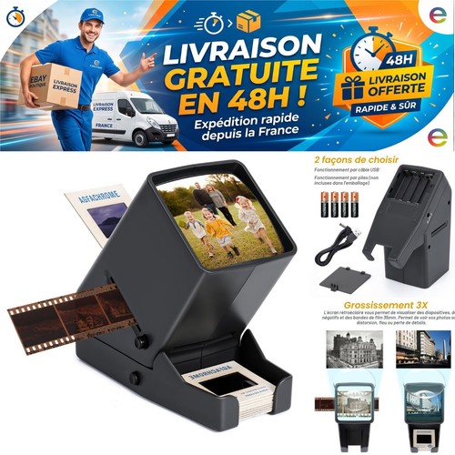 Visionneuse diapositives mm - visionneuse,