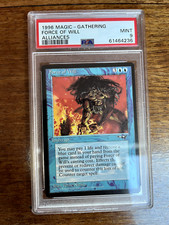 ***Force of Will***  GRADED PSA 9 - MTG - Alliances RARE
