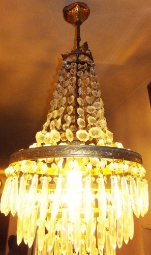 Lustre lustre plafonnier verre