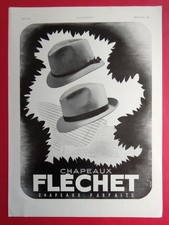 Publicité de presse Chapeaux
