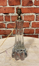 Pied de lampe en cristal de Baccarat
