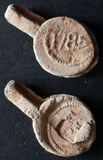 PLOMB SCELLE SAC  1785  SCEAU  SEAL  DOUANE ???