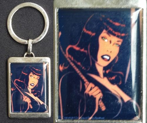 Porte cle berthet pin - pin-up, 604