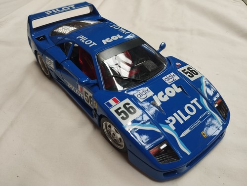 Ferrari f40 pilot bleue - bleue, n°56