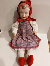 Ancienne poupée tête terre de pipe ? 46 cm 1940 ??