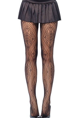 Collant résille noir sexy - résille,