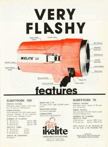 1980 ikelite print scuba - print, ad