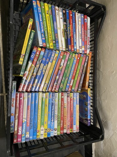 Lot dvd enfants dessins - lot,