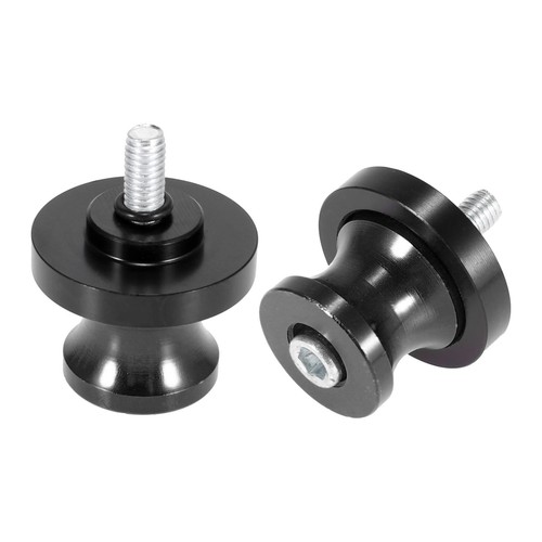 2pcs 6mm m6x1 noir - 2pcs,