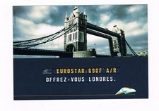EUROSTAR : 690 F A/R - 1999 - CARTE PUBLICITAIRE POUR COLLECTION BON ÉTAT
