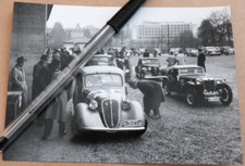 Photo Foto Presse Originale 1947 RALLYE DES NEIGES SIMCA FIAT 5 MG TC *Brochure