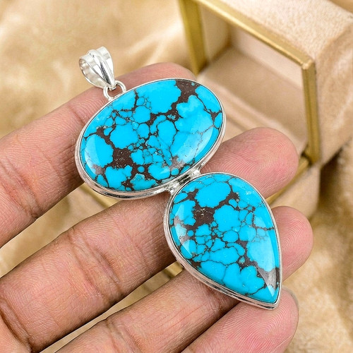Silver turquoise gemstone - turquoise,