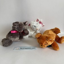 Peluche Disney Store Japon Les Aristochats Marie Toulouse Berlioz neuve non é...