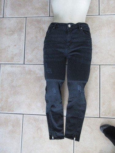 Jean noir zara slim taille - jean,