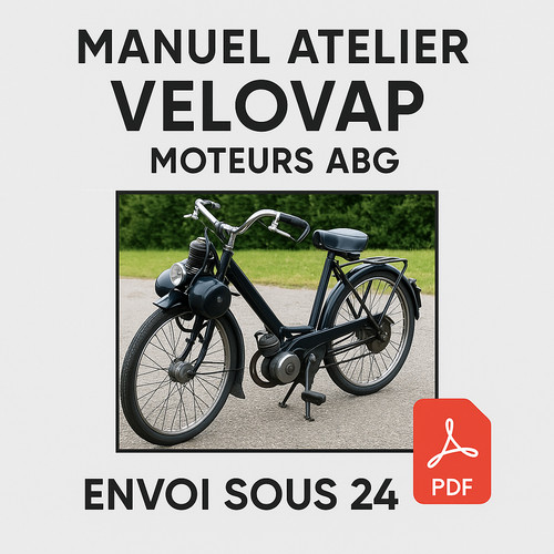 Manuel atelier velovap - atelier, moteurs